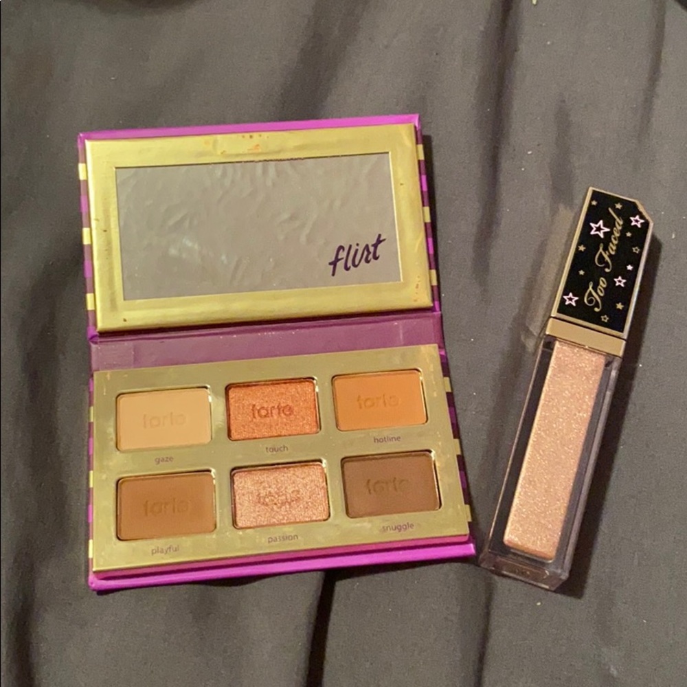 Tarte flirt + Too Faced Pink Champagne Sugar DEAL
